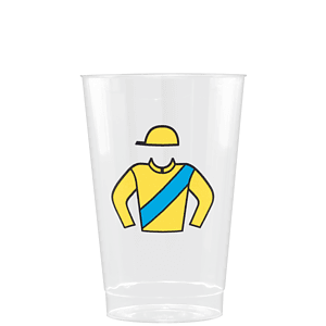 12 oz Clear Fluted Plastic Cup -Tradition