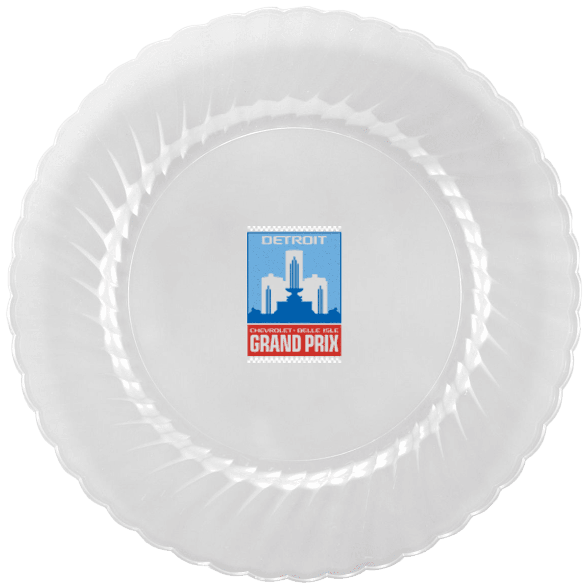 10" ClassicWare® Plastic Plate - Clear