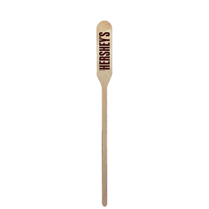 6" Paddle Wood Drink Stirrer