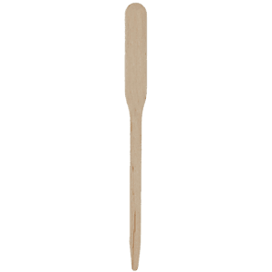 4.5" Paddle Wood Food Pik