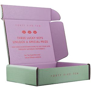 Mailing Box, B-Flute8" x 6" x 2" - White - B - 096 sq in