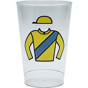 12 oz Clear Hard Plastic Cup - Digital