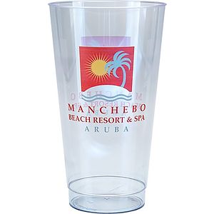 16 oz Clear Hard Plastic Cup - Digital