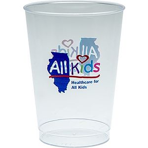 7 oz Clear Hard Plastic Cup - Digital