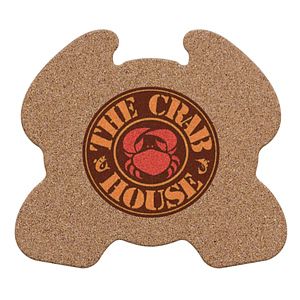 1/8" Cork Coaster Custom Shape