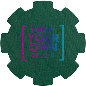 Grip-It™ Coaster Custom Shape 16 sq in - (Color)