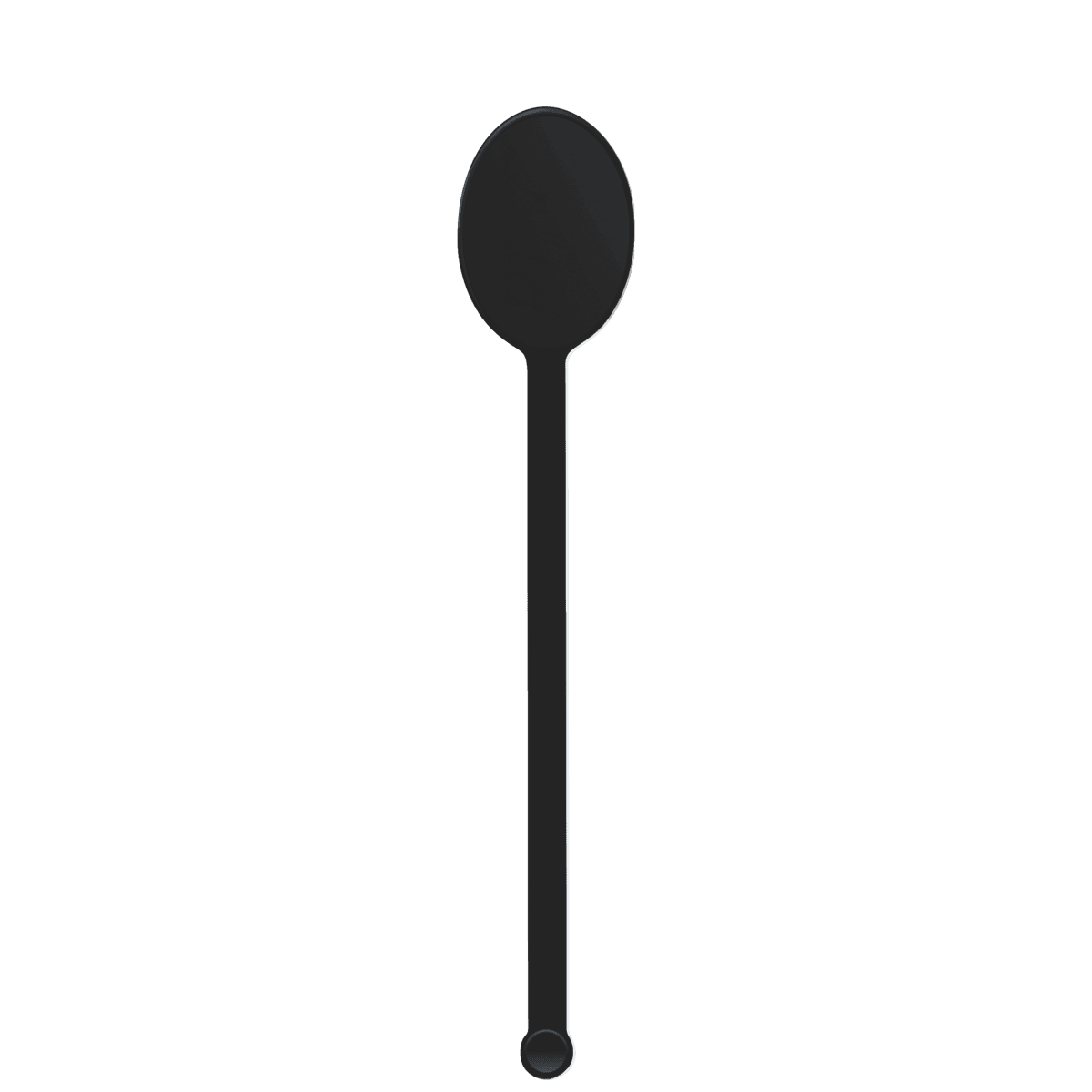 6" Upright Oval Plastic Drink Stirrer - (Color)