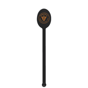 6" Upright Oval Plastic Drink Stirrer - (Color)