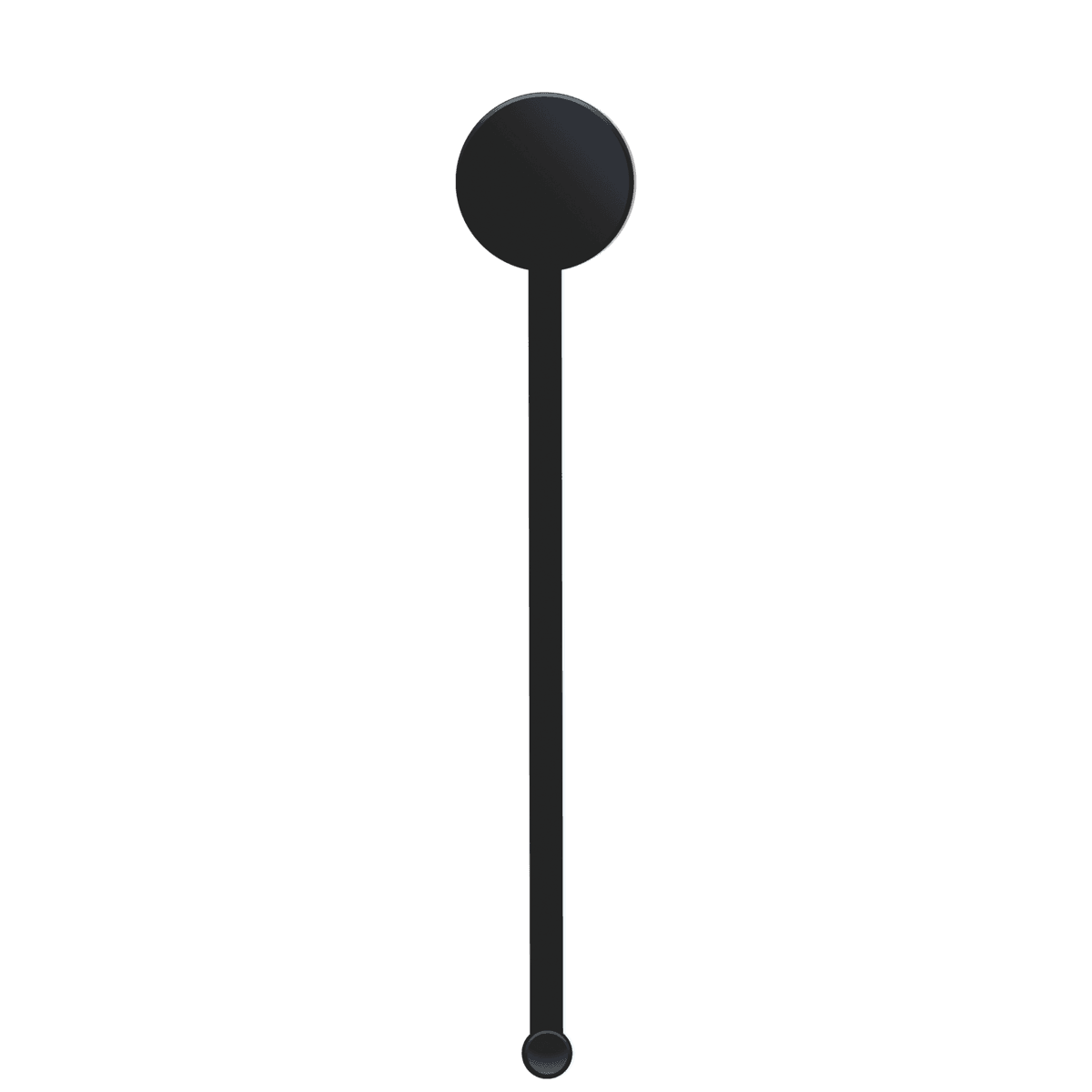 6" Round Plastic Drink Stirrer - (Color)