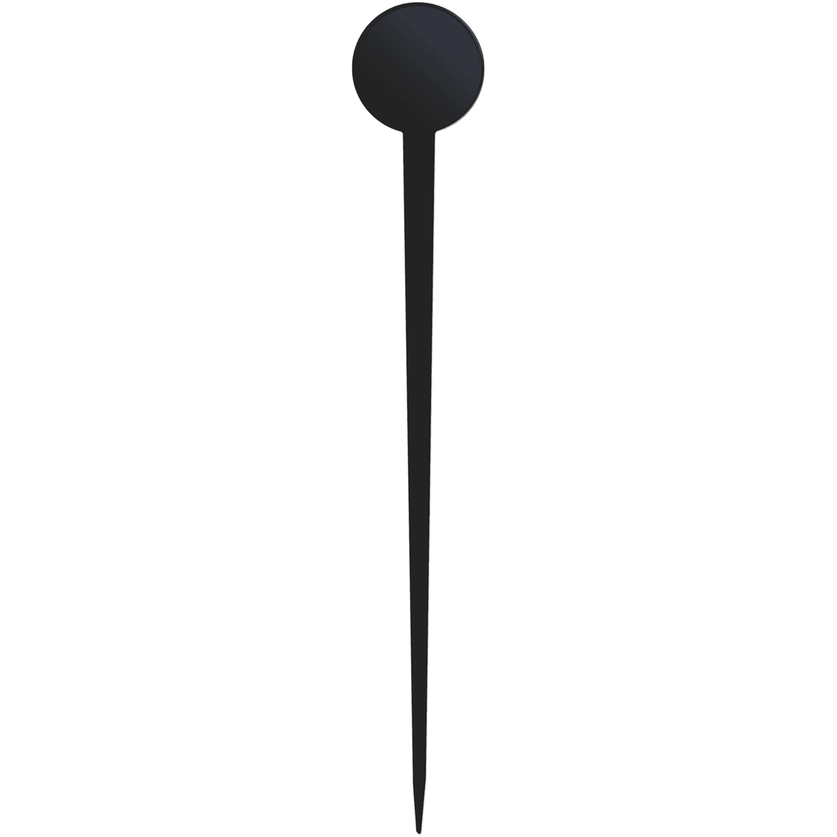 5.50" Round Plastic Food Pik - (Color)