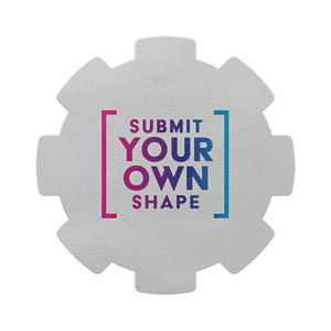 Grip-It™ Jar Opener Custom Shape 25 sq in - (Color)
