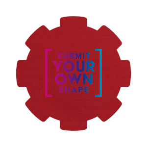 Grip-It™ Jar Opener Custom Shape 25 sq in - (Color)