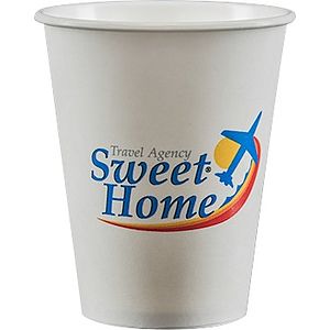 8 oz Paper Cup - White - Digital