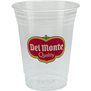 16/18 oz Soft Sided Clear Plastic Cup - Digital