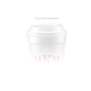 12 oz Foam Cup Domed Lid - White