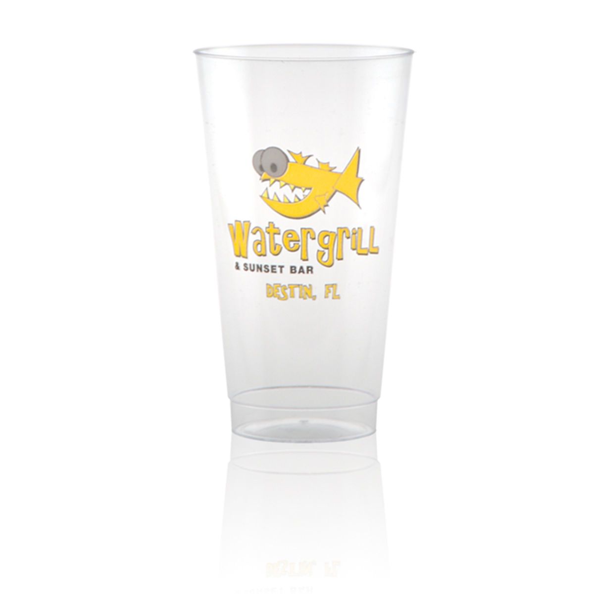 16 oz Clear Hard Plastic Cup - Hi-Speed