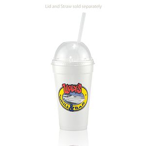 20 oz Foam Cup - White - Hi-Speed