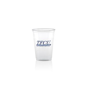 10 oz Soft Sided Clear Plastic Cup - Hi-Speed