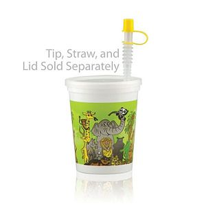 16 oz Stadium Cup - White - Hi-Speed