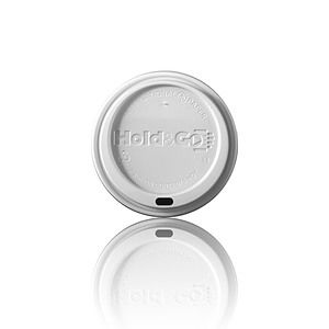 12/16/20 oz Insulated Paper Cup Dome Lid - White