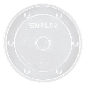 Paper Food Container Vented Lids 16 oz - Clear