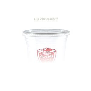 16/20/24 oz Soft Sided Cup Straw Slot Lid - Clear