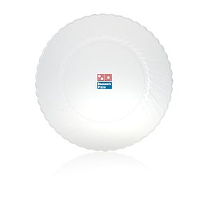 10" ClassicWare® Plastic Plate - Clear