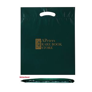 15X18X3 Custom Fold Over Die Cut Bag - LOW MINIMUM