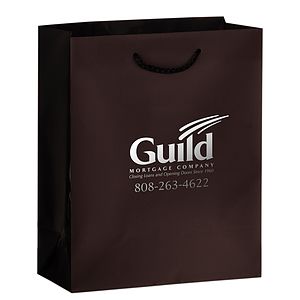 8X4X10 Matte Laminated Euro Tote Bags