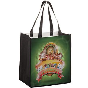 Dye Sublimated P.E.T. Grocery Bag