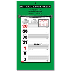 Almanac Weekly Memo Wall Calendar (PMS Match)