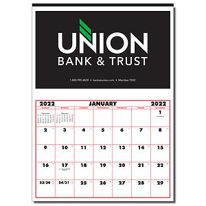 Monthly View Apron Calendar