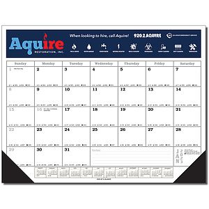 Desk Planner Blotter Calendar - Full Color
