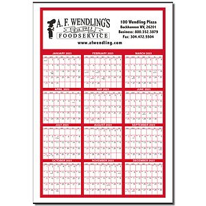 Giant Year View Wall Calendar