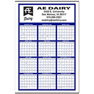 Giant Year View Wall Calendar