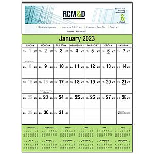 Full Color Contractor 12 Sheet Wall Calendar