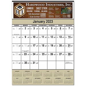 Full Color Contractor 12 Sheet Wall Calendar