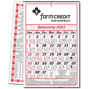7 Sheet Almanac Wall Calendar