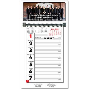 Full Color Almanac Week View Wall Calendar