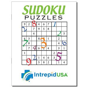 Sudoku Puzzle Book (Stapled Bound)