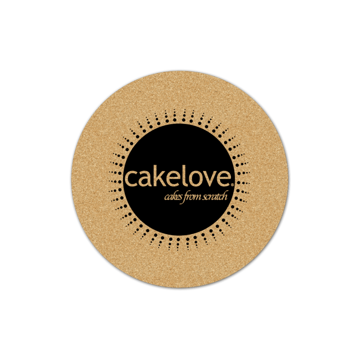 Circle Cork Mat 12"