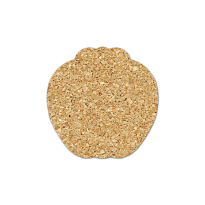 Apple Cork Coaster 4AP