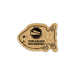 Fish Cork Coaster 4FH