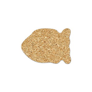 Fish Cork Coaster 4FH