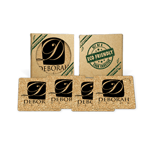 Square Cork Coaster (Set of 4)