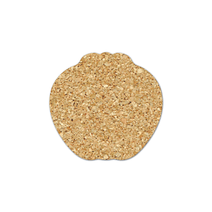 Apple Cork Coaster 5AP