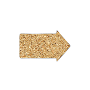 Arrow Cork Coaster
