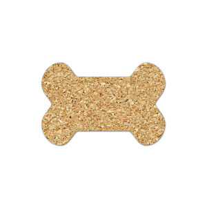 Dog Bone Cork Coaster