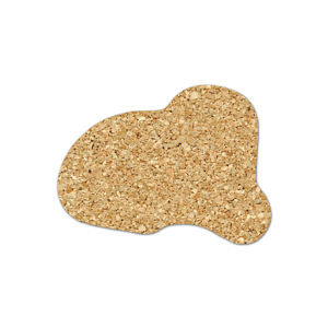 Dog Cork Coaster