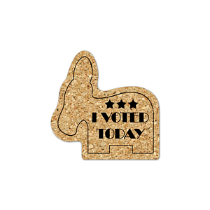 Donkey Cork Coaster